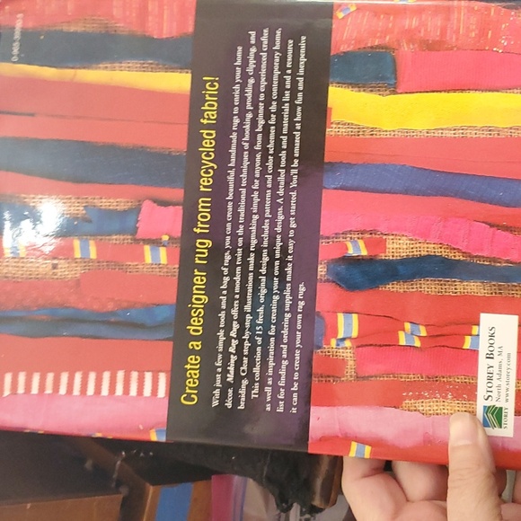 Making Rag Rugs hardcover book in excellent condition - Picture 2 of 8